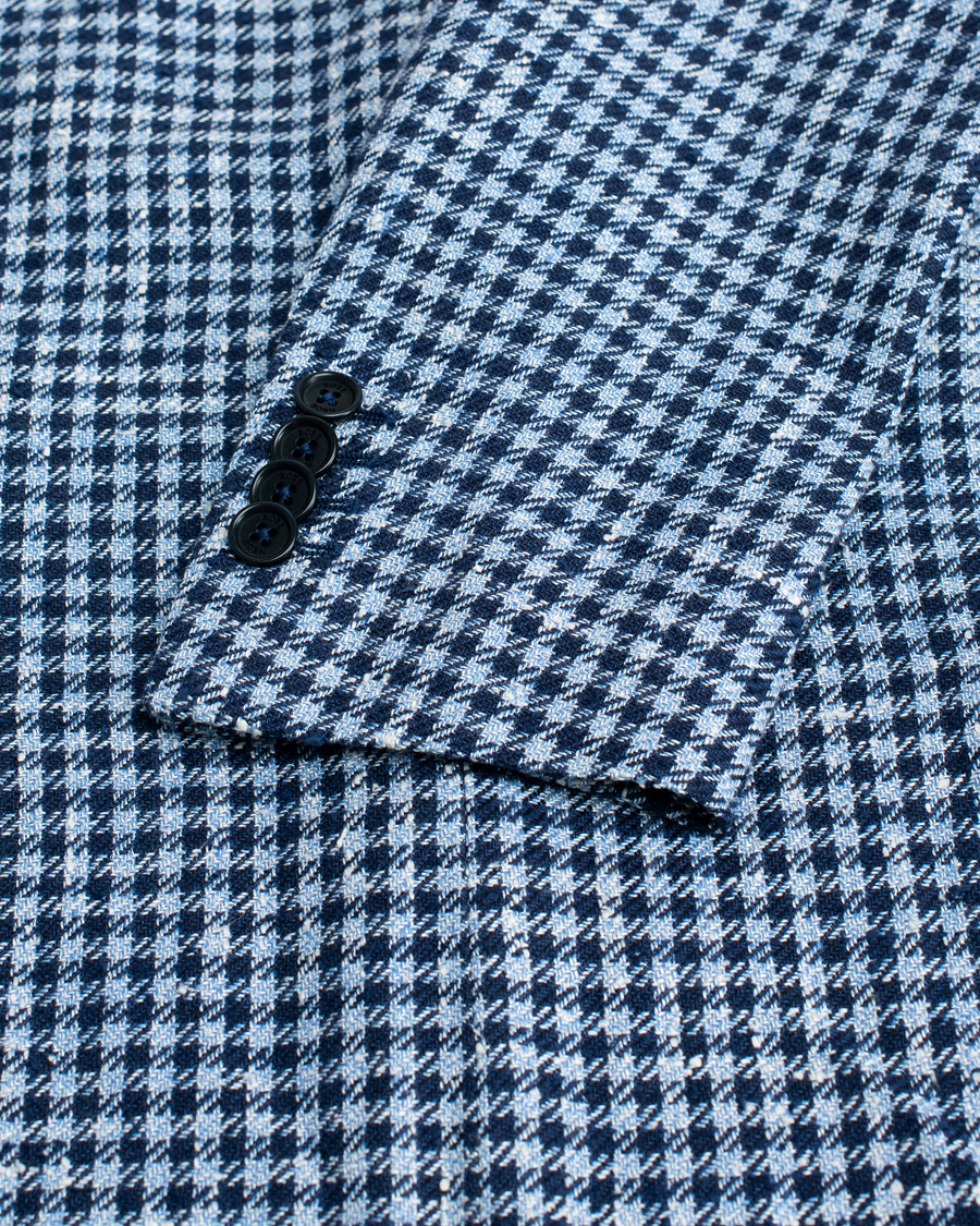 Mies | Pre-owned Pikkutakit | Pre-owned | Rose & Born Silk/Linen/Cotton Blazer Blue 48