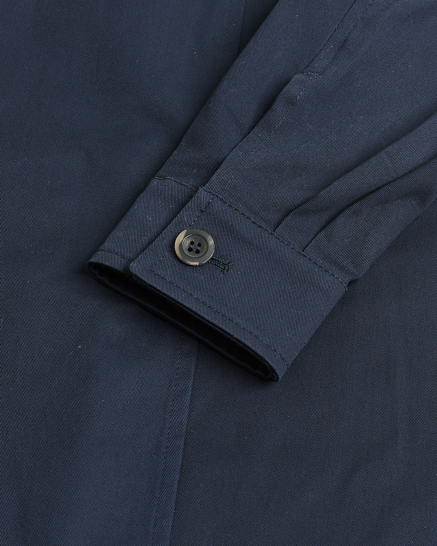 Mies | Pre-owned Kauluspaidat | Pre-owned | Private White V.C. Cotton Overshirt Navy 2 - XS