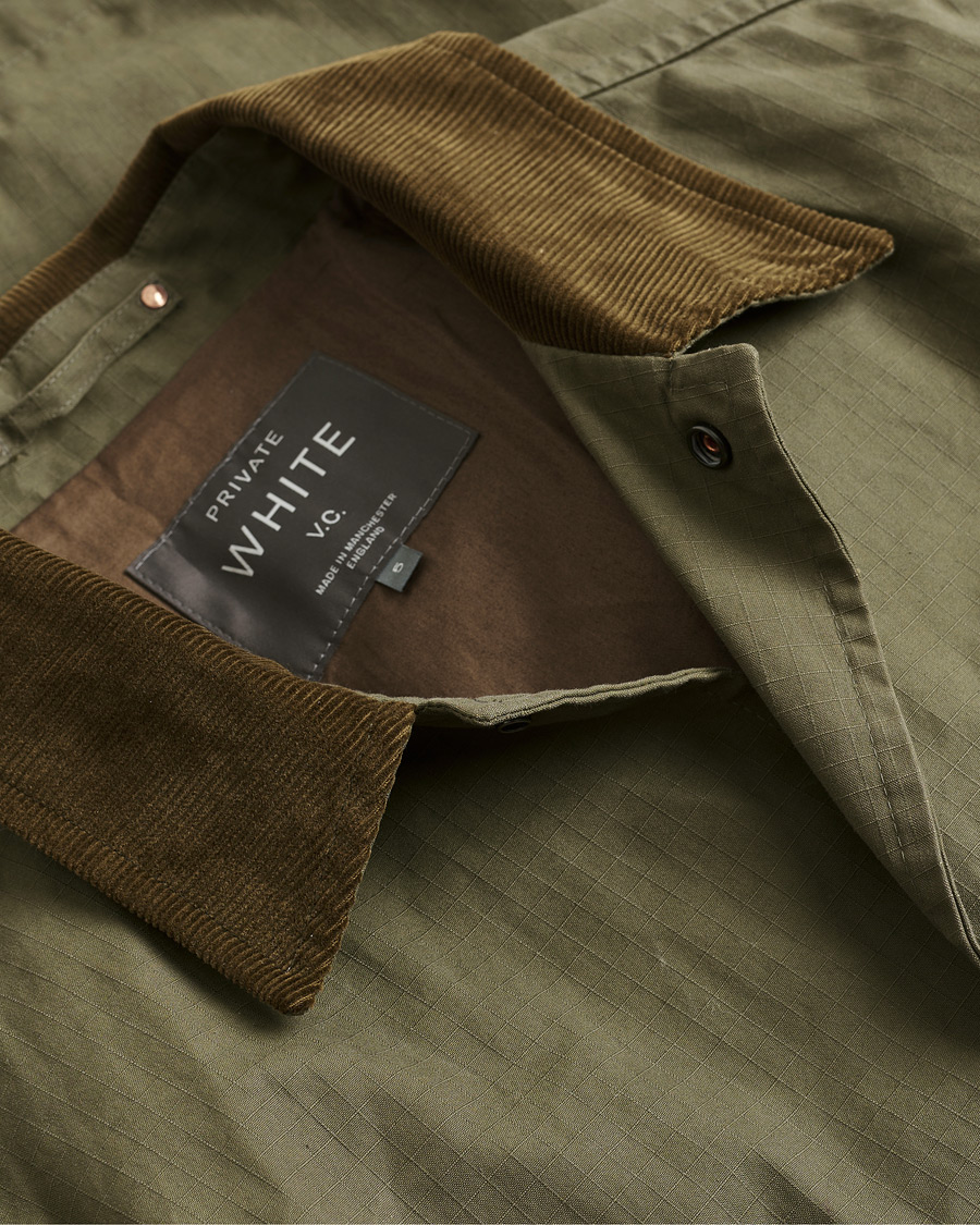 Mies | Pre-owned Takit | Pre-owned | Private White V.C. Ripstop Cotton Jacket Green 5 - L