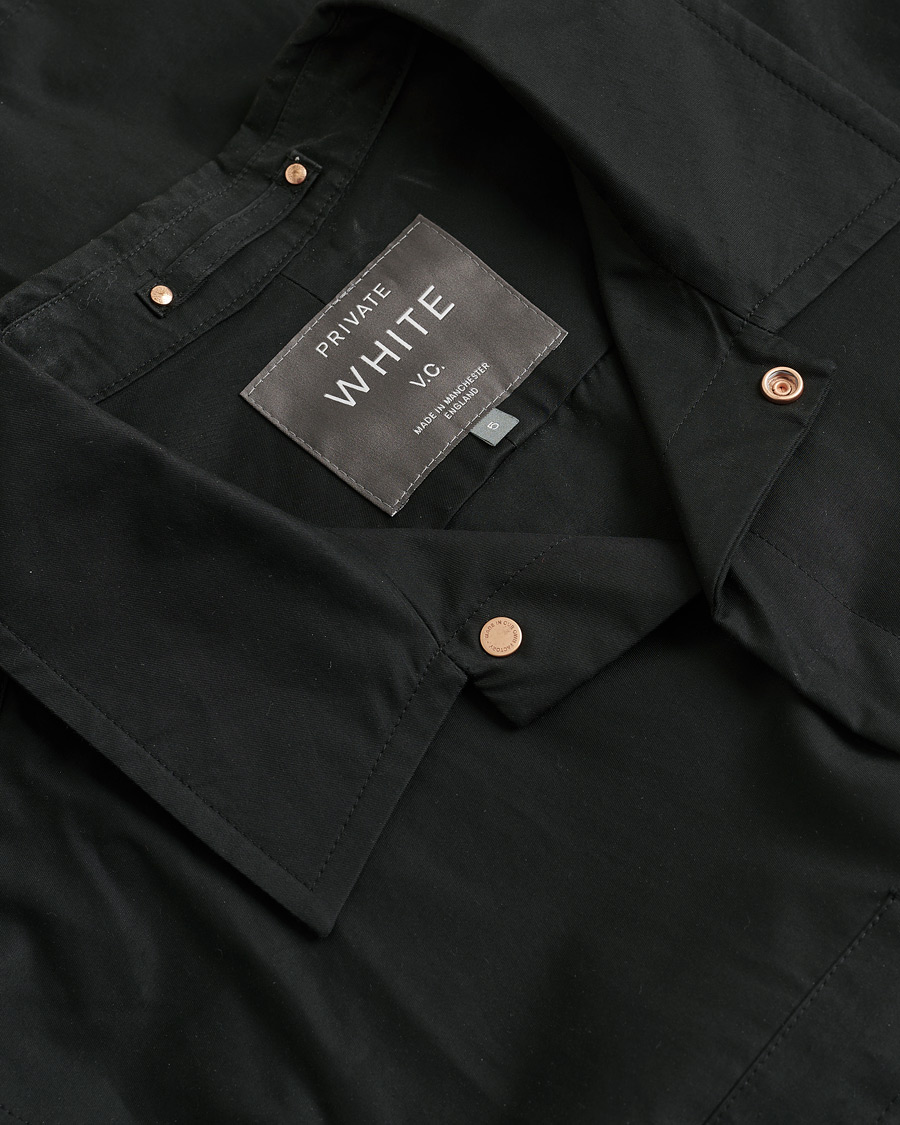 Mies | Pre-owned Kauluspaidat | Pre-owned | Private White V.C. Overshirt Black 5 - L