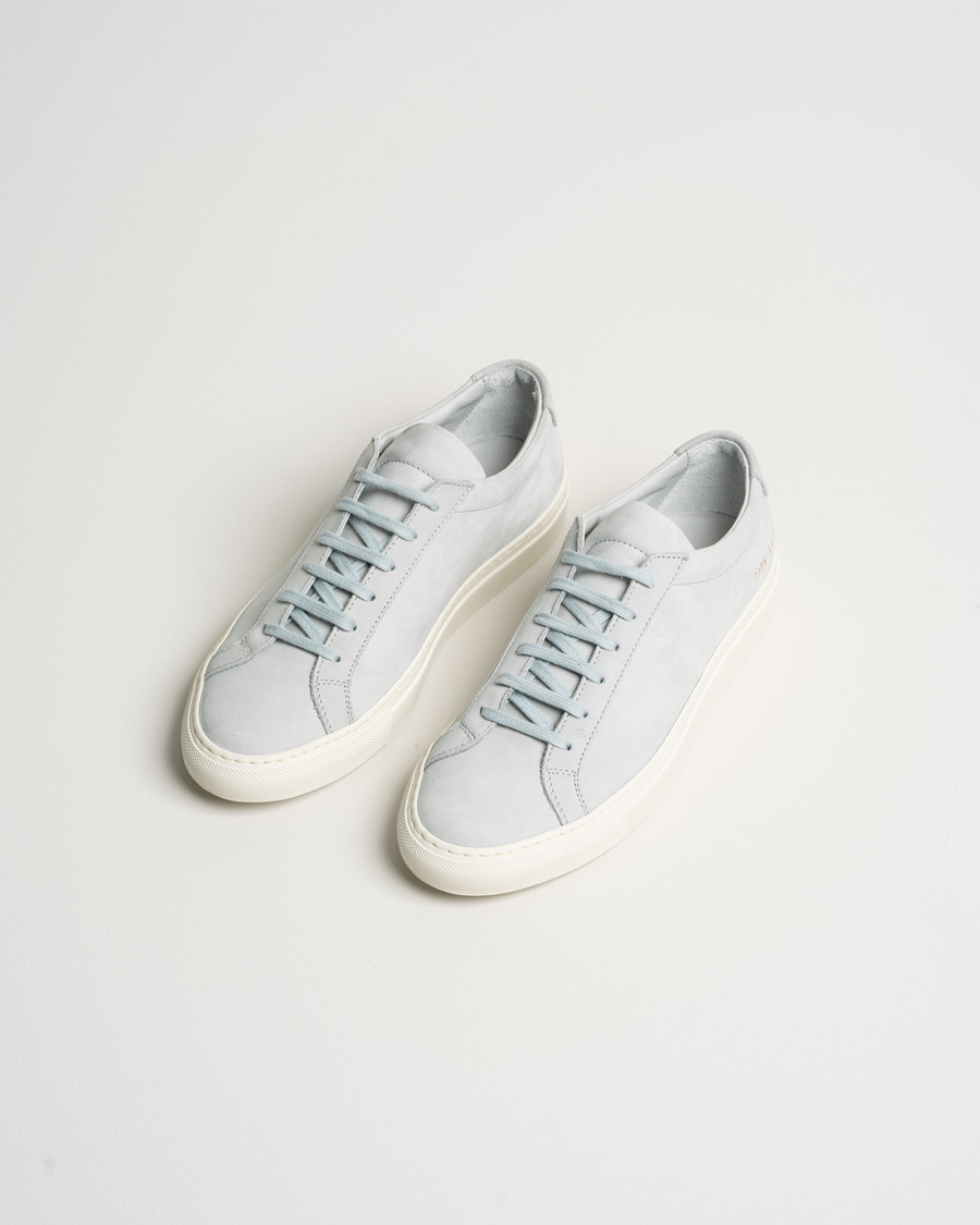 Mies | Common Projects Original Achilles Nubuck Sneaker Grey | Pre-owned | Common Projects Original Achilles Nubuck Sneaker Grey