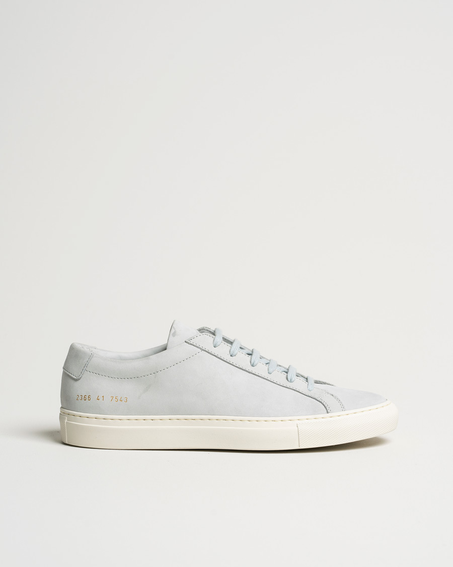 Mies | Common Projects Original Achilles Nubuck Sneaker Grey | Pre-owned | Common Projects Original Achilles Nubuck Sneaker Grey