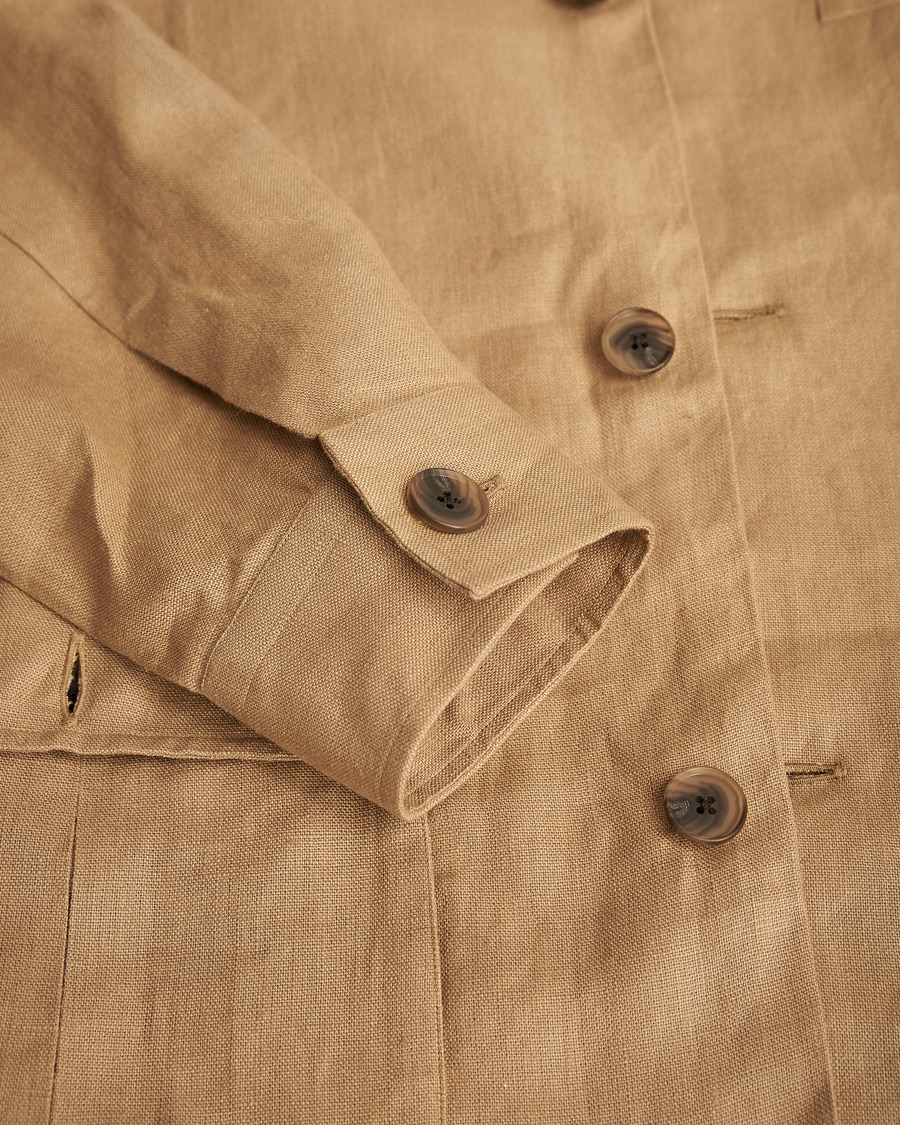Herr | Pre-owned Jackor | Pre-owned | 100Hands Linen Travellers Jacket Khaki 52