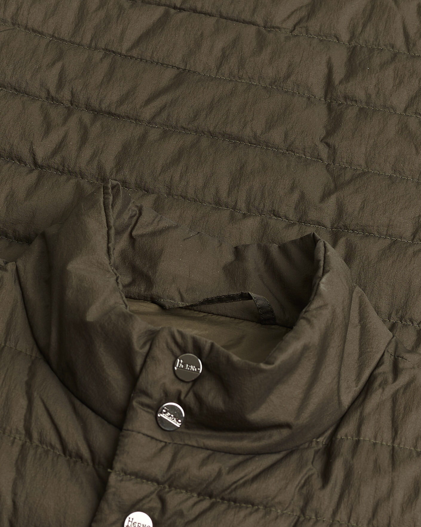 Mies | Pre-owned Takit | Pre-owned | Herno Nylon Jacket Dark Olive 48