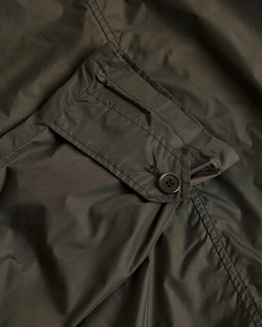 Mies | Aspesi Limone Raincoat Dark Green M | Pre-owned | Aspesi Limone Raincoat Dark Green M
