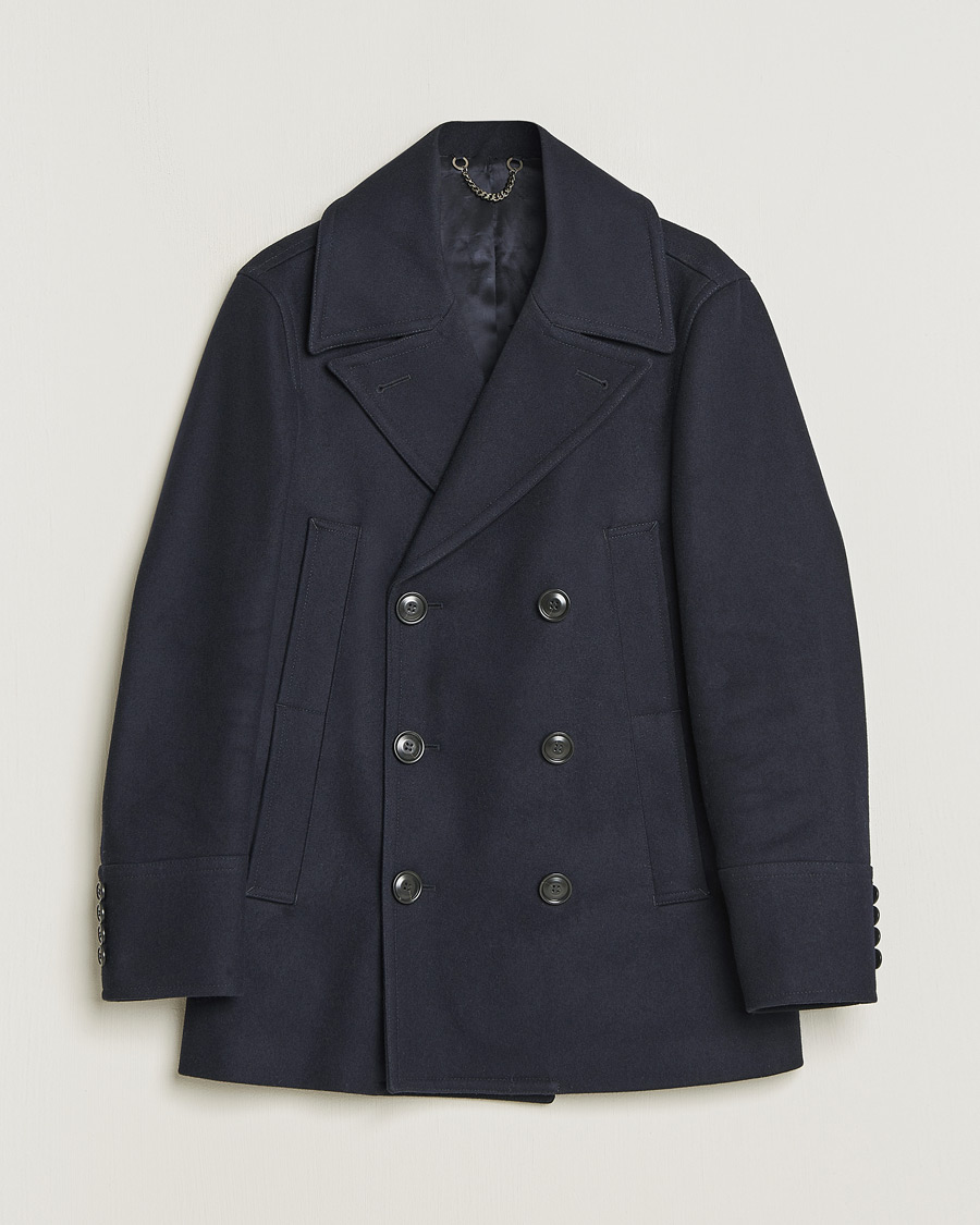 Mies | Takit | Pre-owned | Tiger of Sweden Peacoat Wool Navy 48