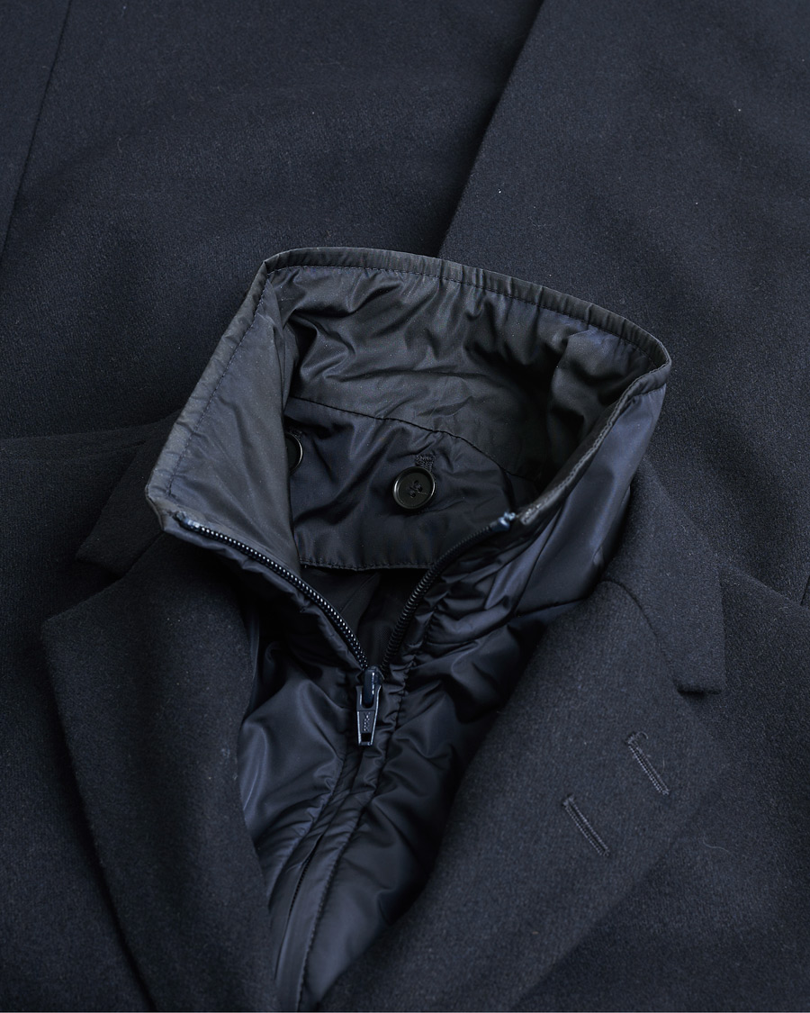 Mies | Pre-owned Takit | Pre-owned | Tiger of Sweden Netley Wool Coat Navy 48