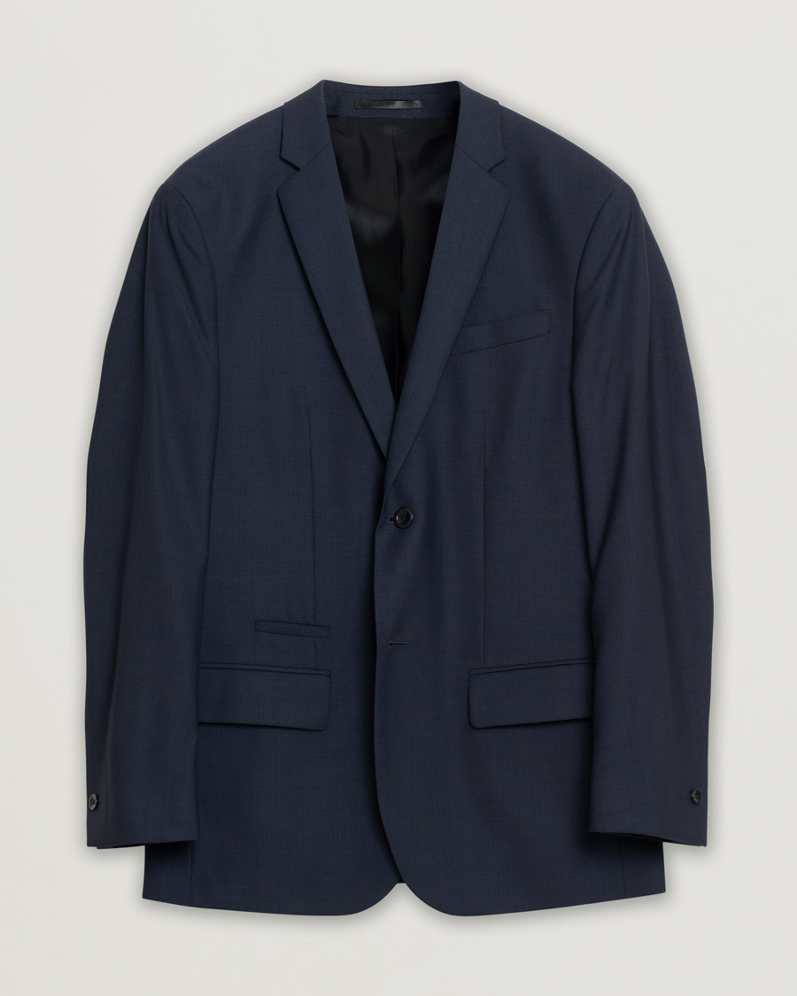 Mies | Pikkutakit | Pre-owned | Filippa K Rick Cool Wool Suit Jacket Dark Navy