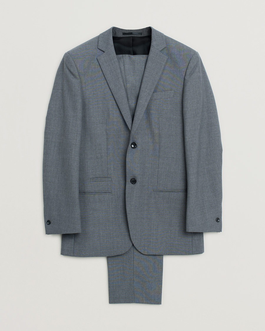Mies | Pikkutakit | Pre-owned | Filippa K Rick/Liam Cool Wool Suit Grey 48