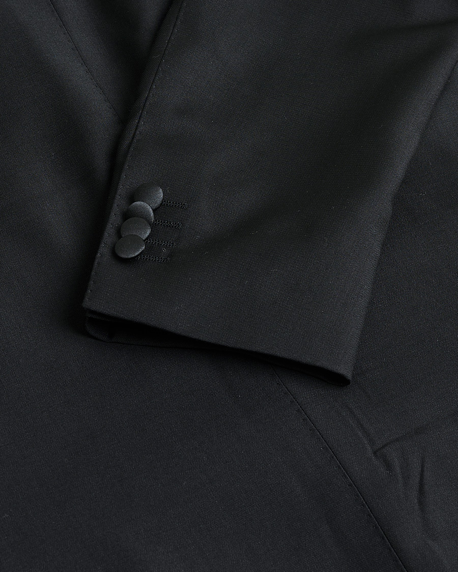 Mies | Oscar Jacobson Elder & Denz Wool Tuxedo Black 46 | Pre-owned | Oscar Jacobson Elder & Denz Wool Tuxedo Black 46