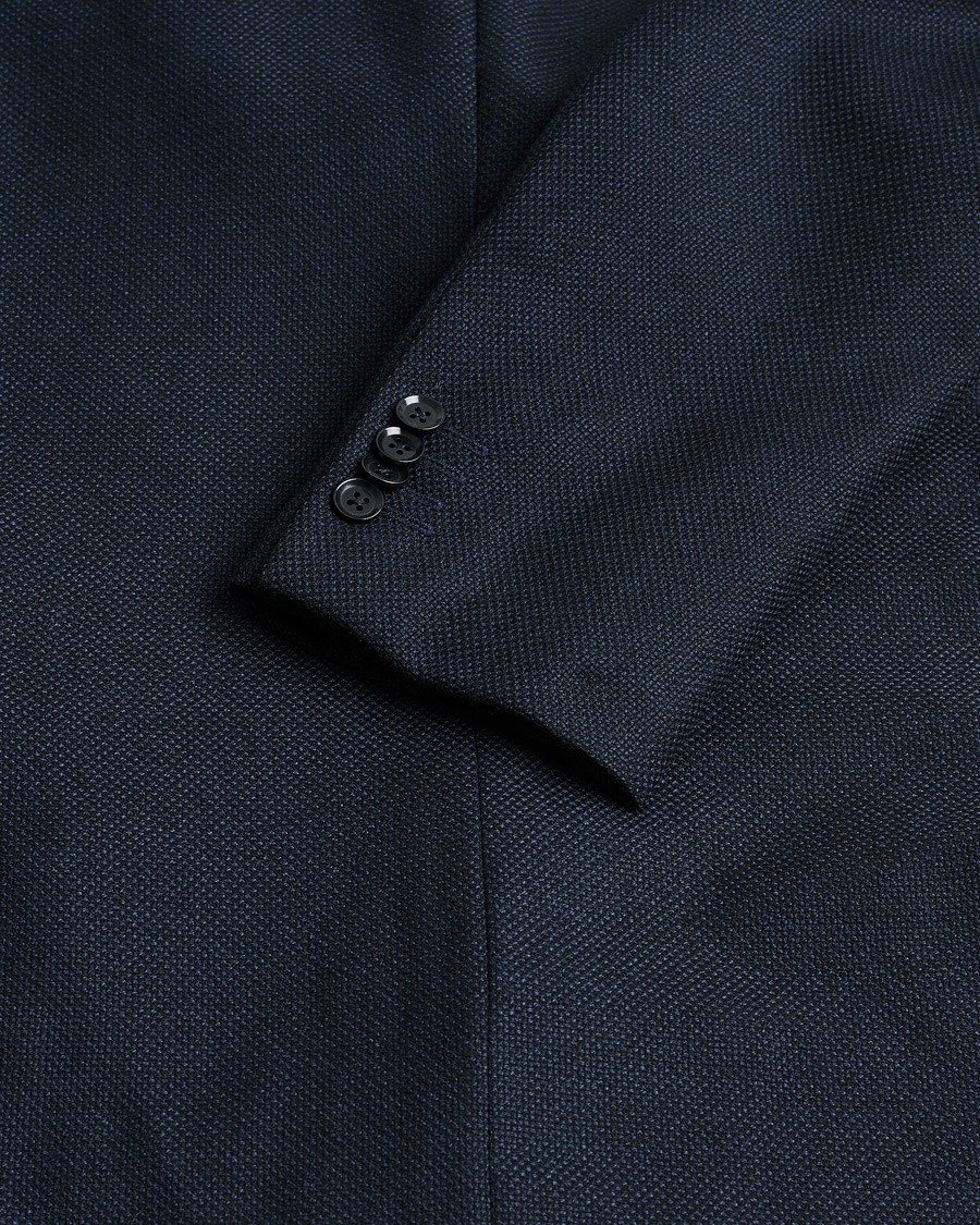 Mies | Ring Jacket Four Season Wool Balloon Blazer Navy 52 | Pre-owned | Ring Jacket Four Season Wool Balloon Blazer Navy 52