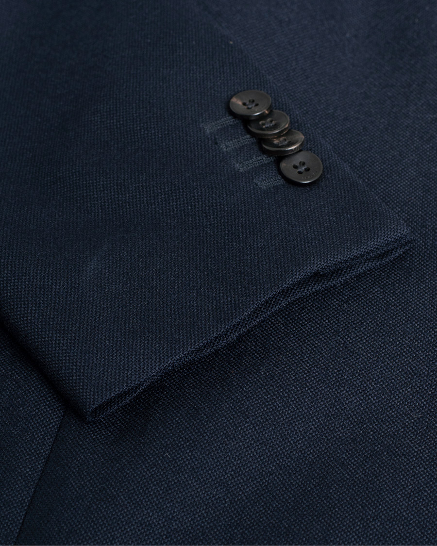 Mies | Pikkutakit | Pre-owned | Boglioli K Jacket Wool Hopsack Blazer Navy
