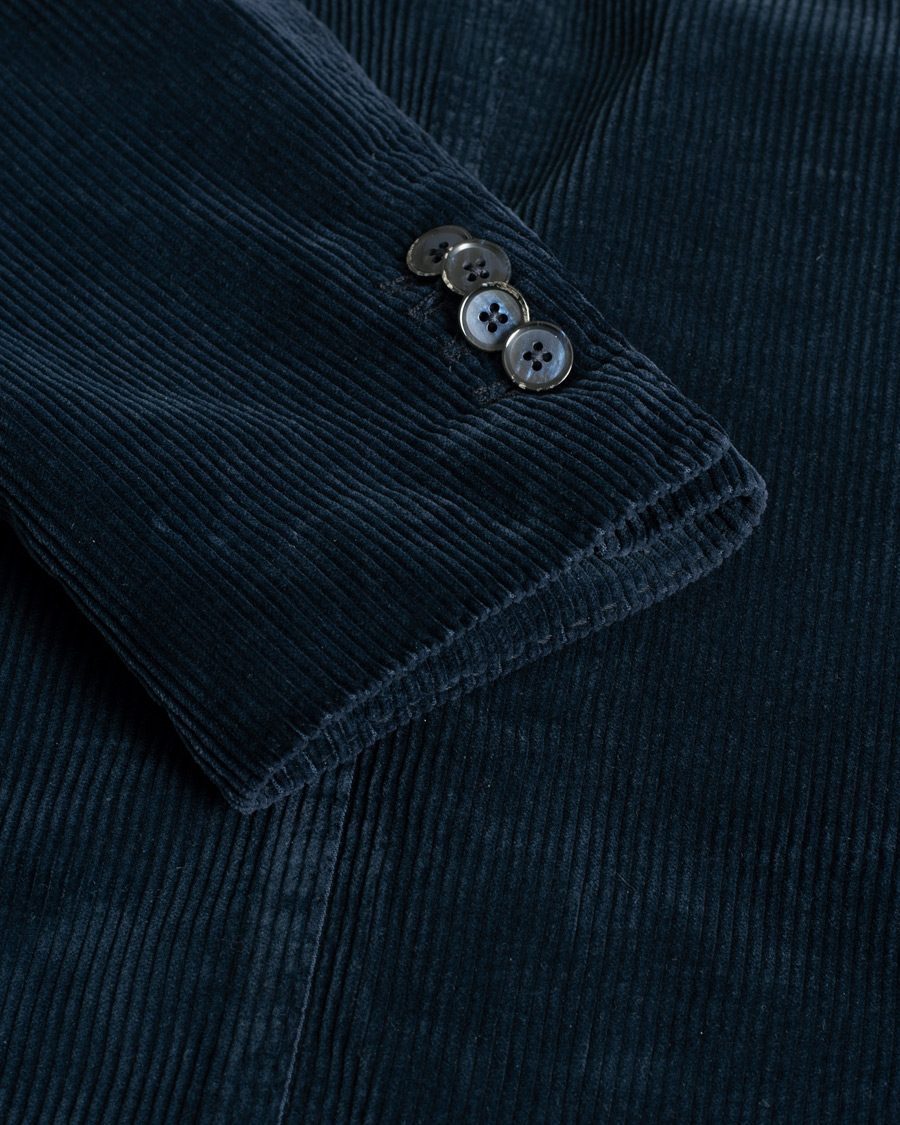 Mies | Pikkutakit | Pre-owned | L.B.M. 1911 Jack Corduroy Blazer Navy 50