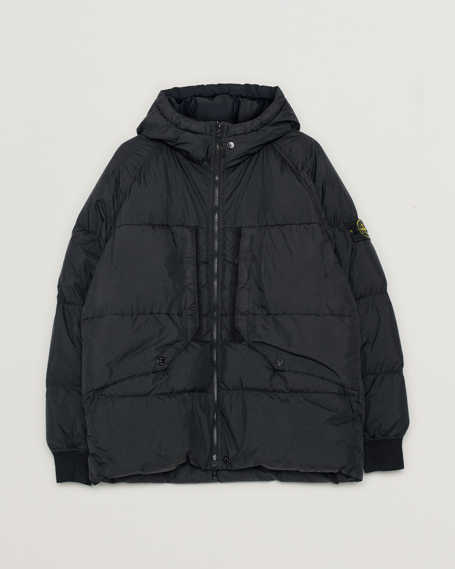 Mies | Takit | Pre-owned | Stone Island Garment Dyed Recycled Nylon Down Jacket Black
