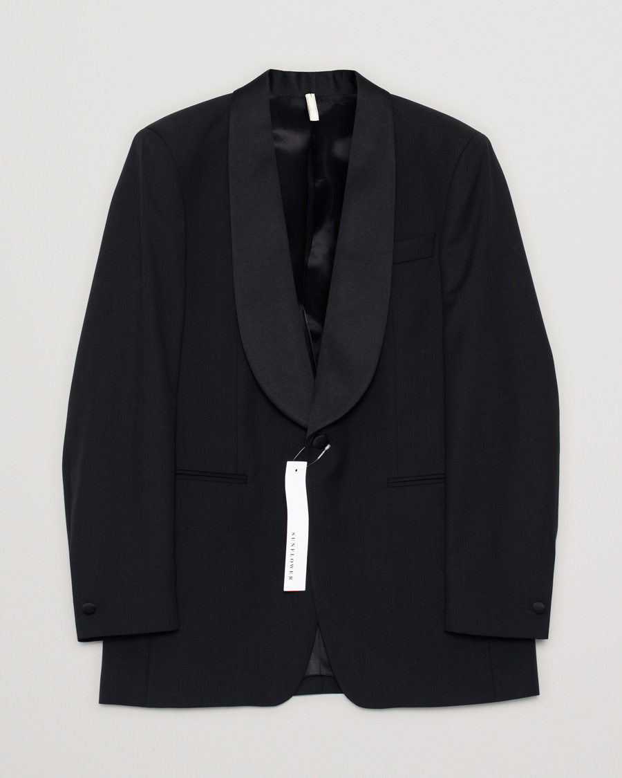 Mies | Pikkutakit | Pre-owned | Sunflower Shawl Collar Tuxedo Jacket Black