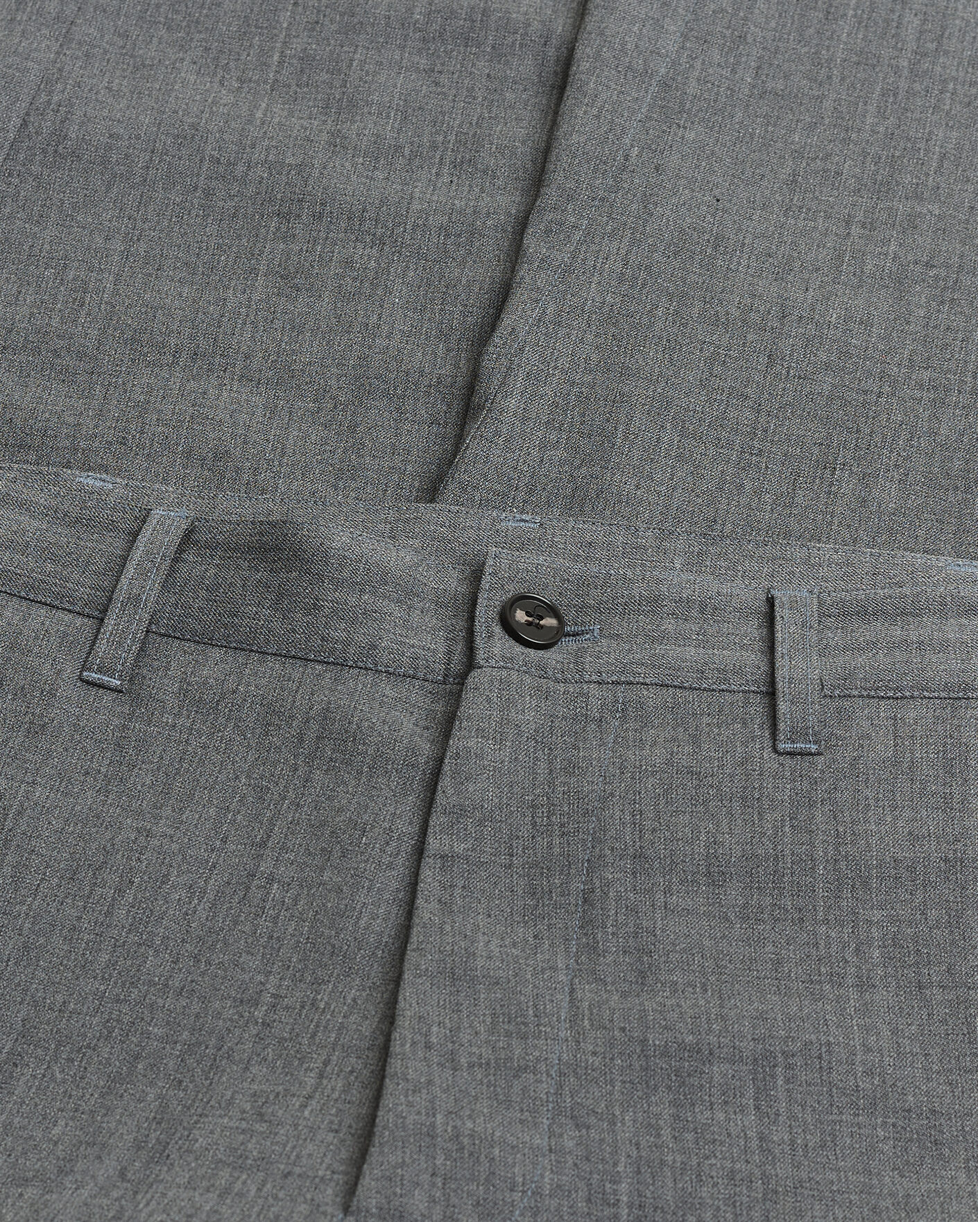 Mies | Pre-owned Housut | Pre-owned | Sunflower Wide Twist Wool Trousers Grey Melange 48