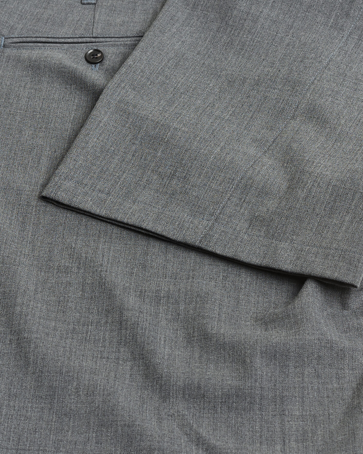 Mies | Pre-owned Housut | Pre-owned | Sunflower Wide Twist Wool Trousers Grey Melange 48
