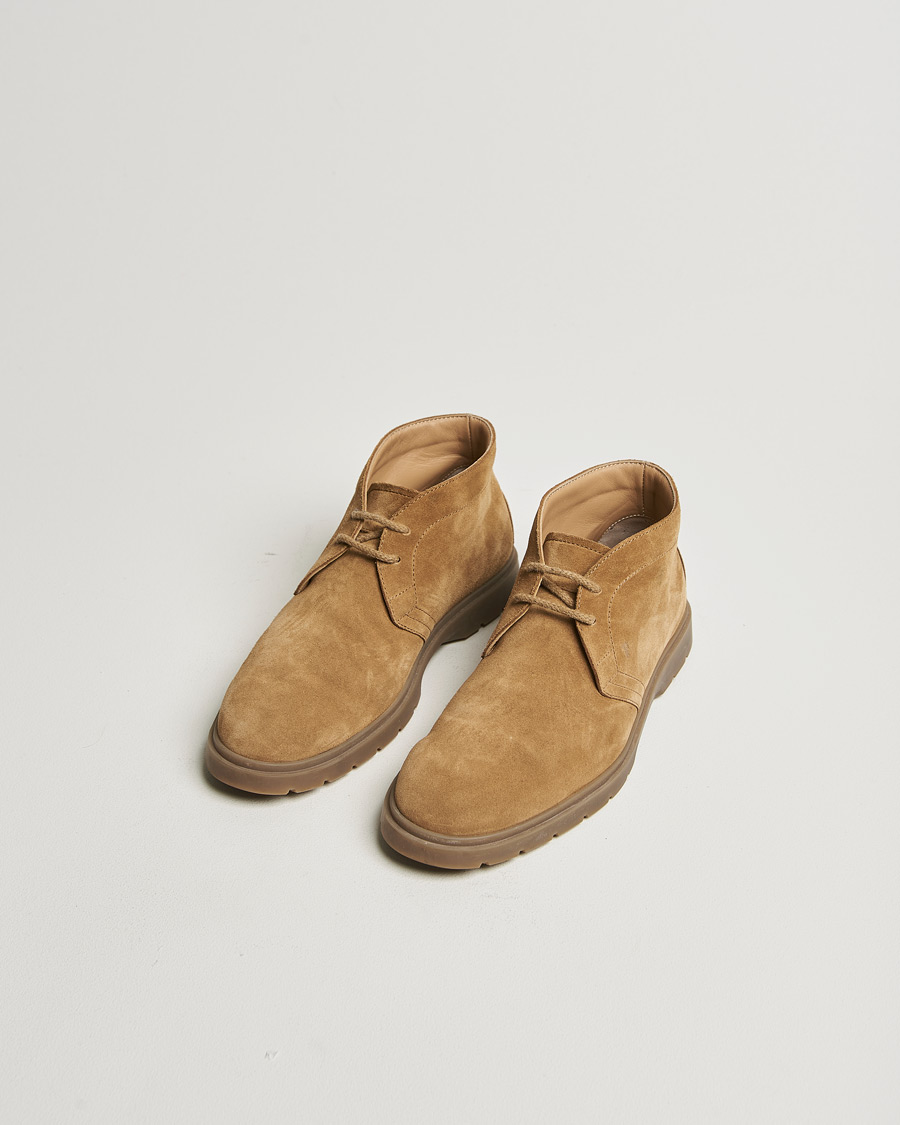 Mies | Nilkkurit | Pre-owned | Tod's Polacchino Chukka Boots Brown Suede