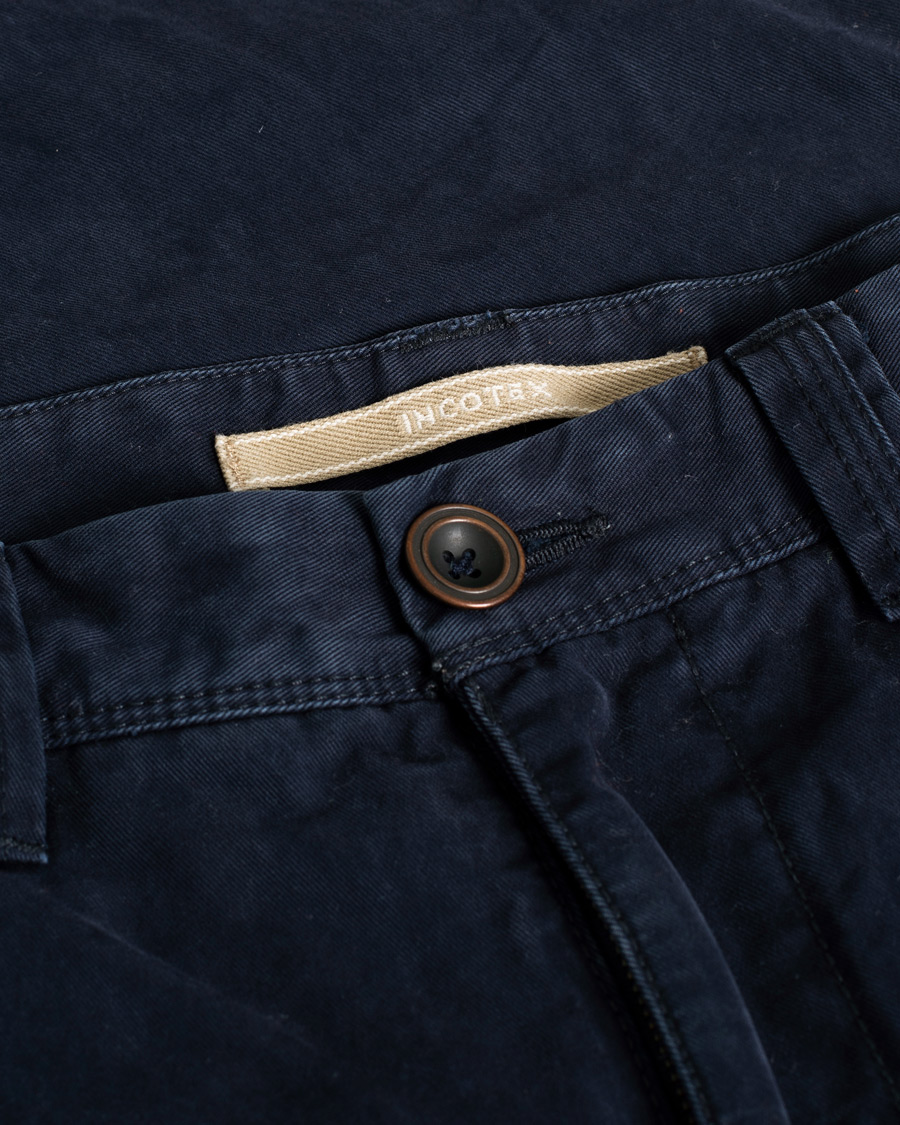 Mies | Housut | Pre-owned | Incotex Slim Fit Cargo Pants Navy W34