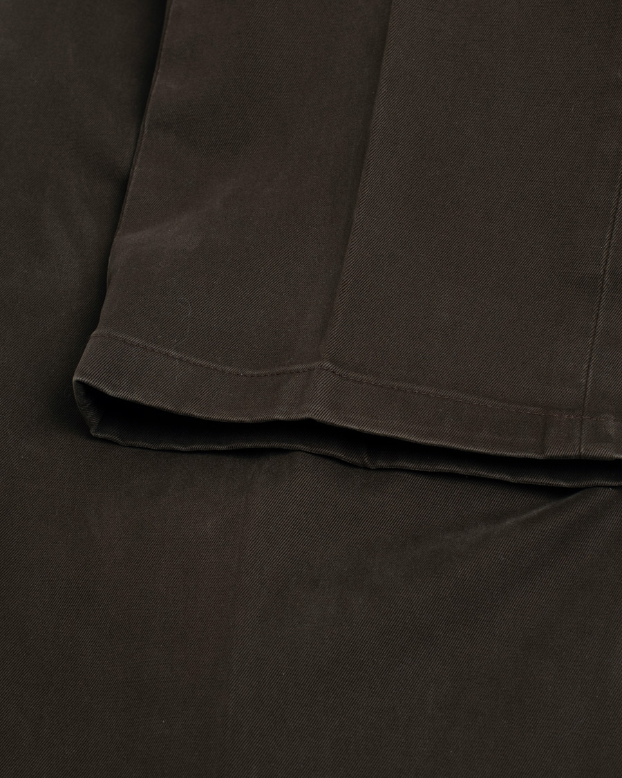 Mies | Housut | Pre-owned | Incotex Slim Fit Cotton Stretch Chinos Dark Brown
