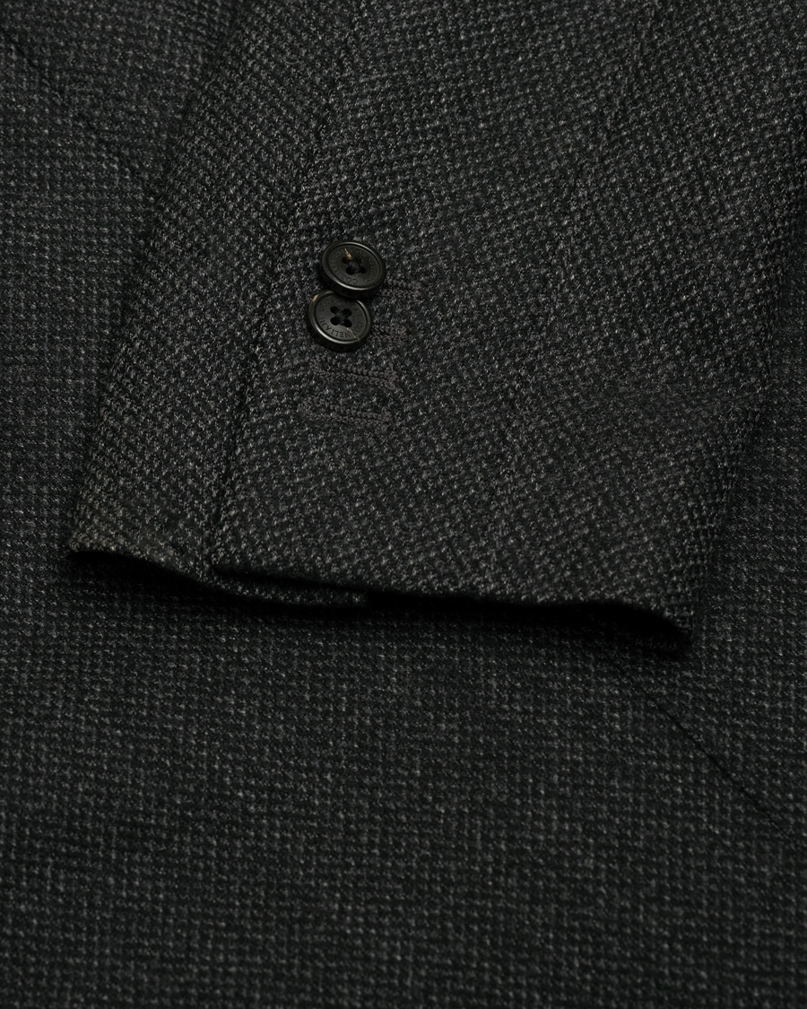 Mies | Pre-owned Takit | Pre-owned | Corneliani ID Flannel Blazer Grey Melange 48