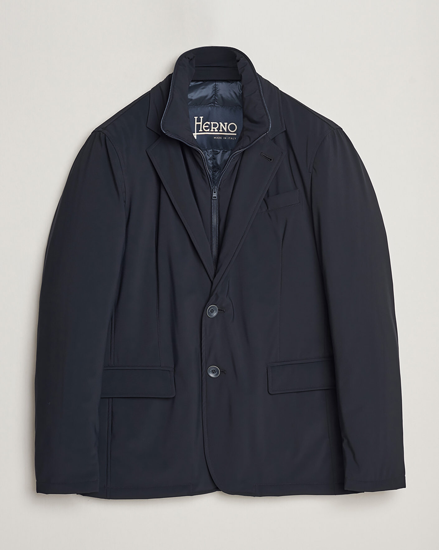 Mies | Pre-owned Takit | Pre-owned | Herno Nylon City Blazer Navy 50