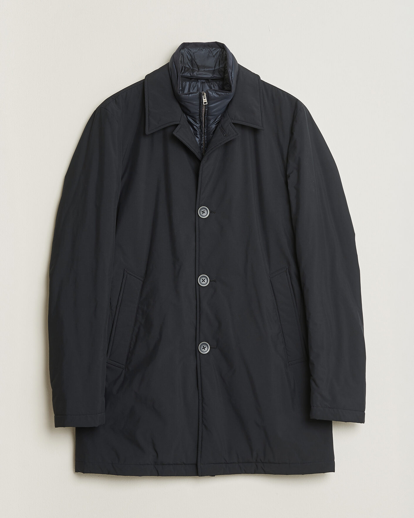 Mies | Pre-owned Takit | Herno | Nylon City Coat Navy 50