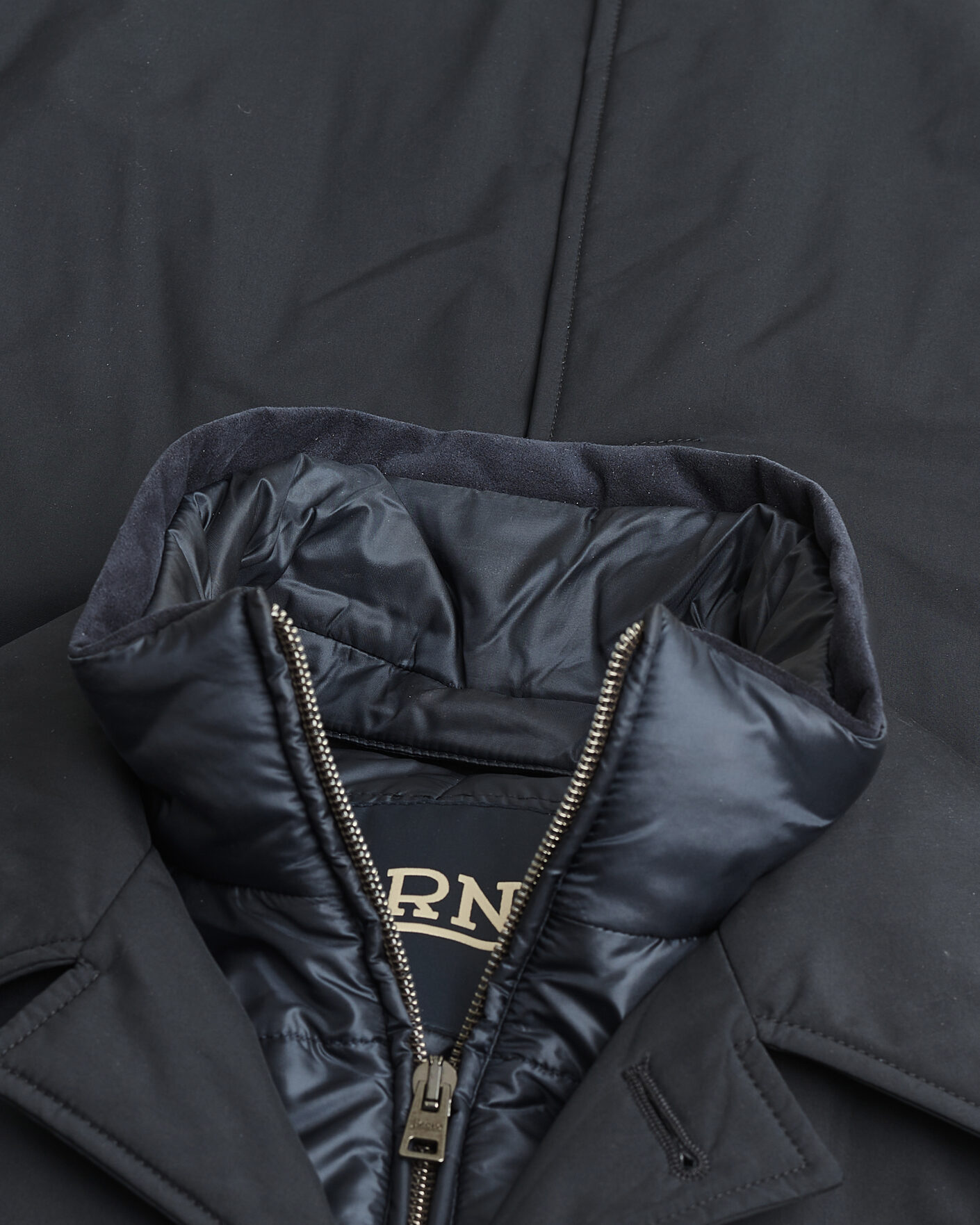 Mies | Pre-owned Takit | Herno | Nylon City Coat Navy 50