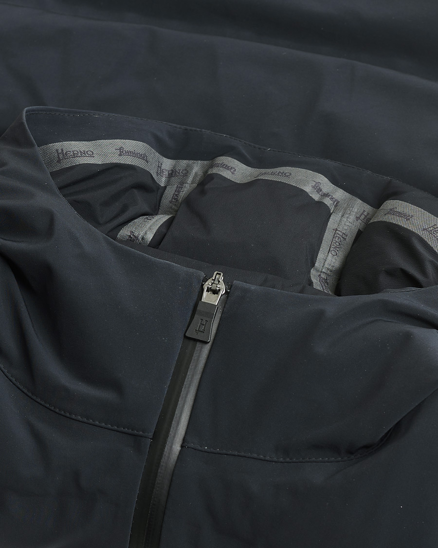 Mies | Pre-owned Takit | Pre-owned | Herno Laminar Stretch Nylon Down Jacket Navy 46