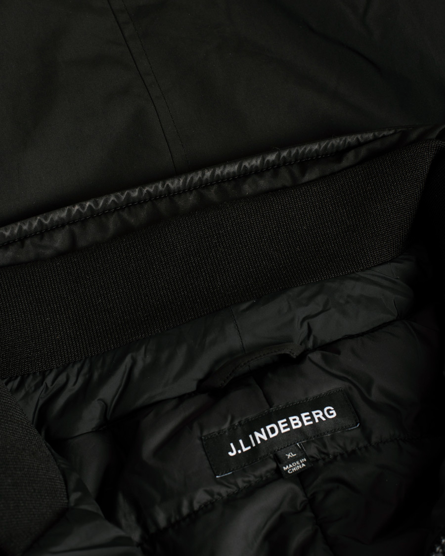 Mies | J.Lindeberg Hollis Tech Padded Coat Black | Pre-owned | J.Lindeberg Hollis Tech Padded Coat Black