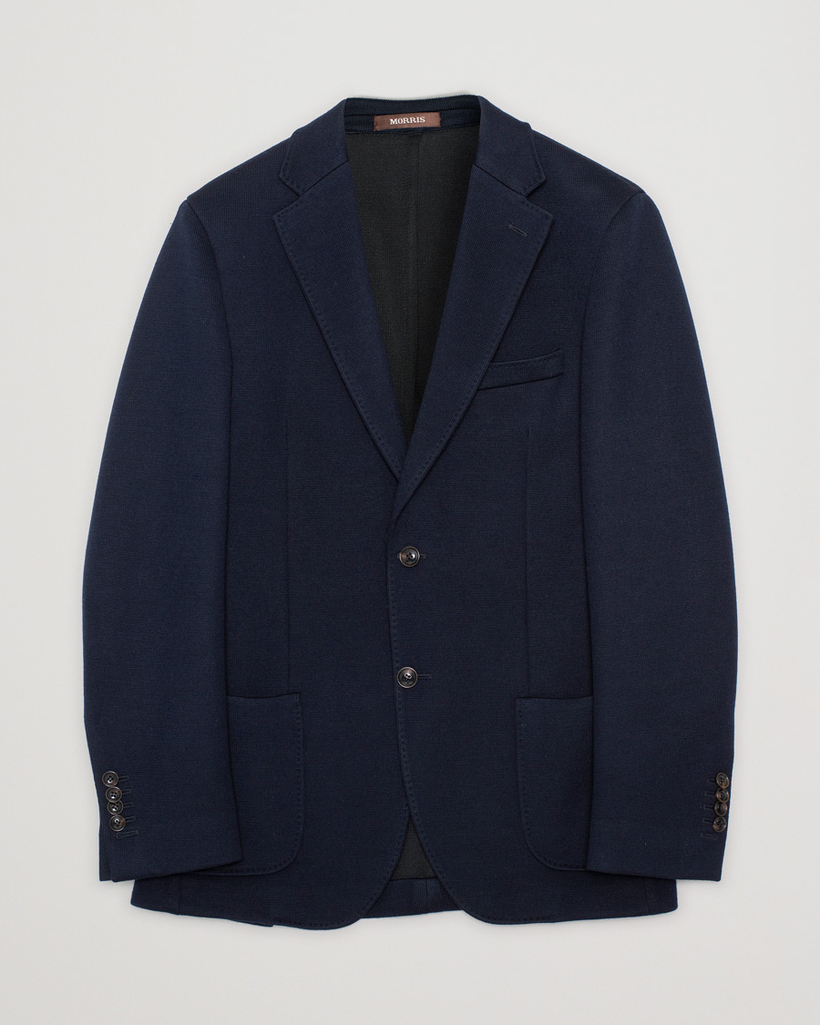 Mies | Pikkutakit | Pre-owned | Morris Heritage Mike Knitted Blazer Navy