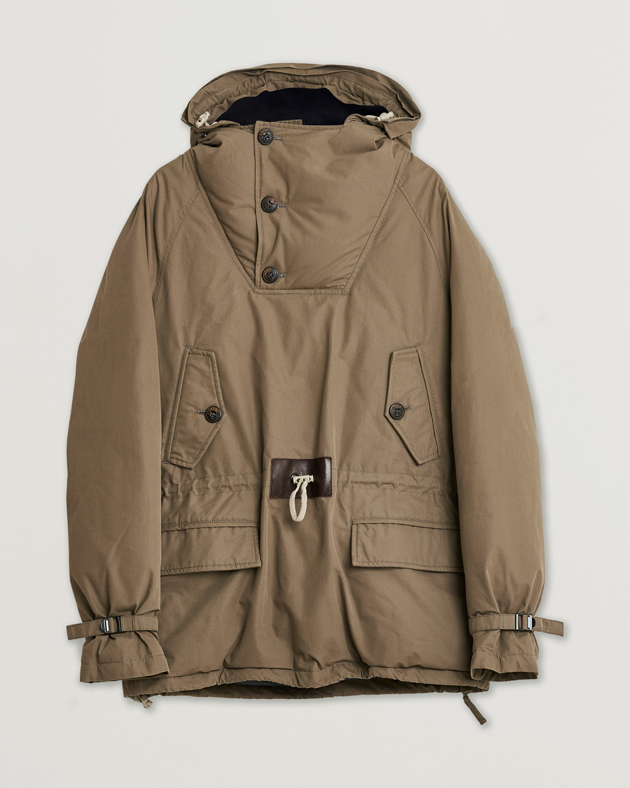 Mies | Pre-owned Takit | Pre-owned | Woolrich Byrd Cloth Anorak Taupe M