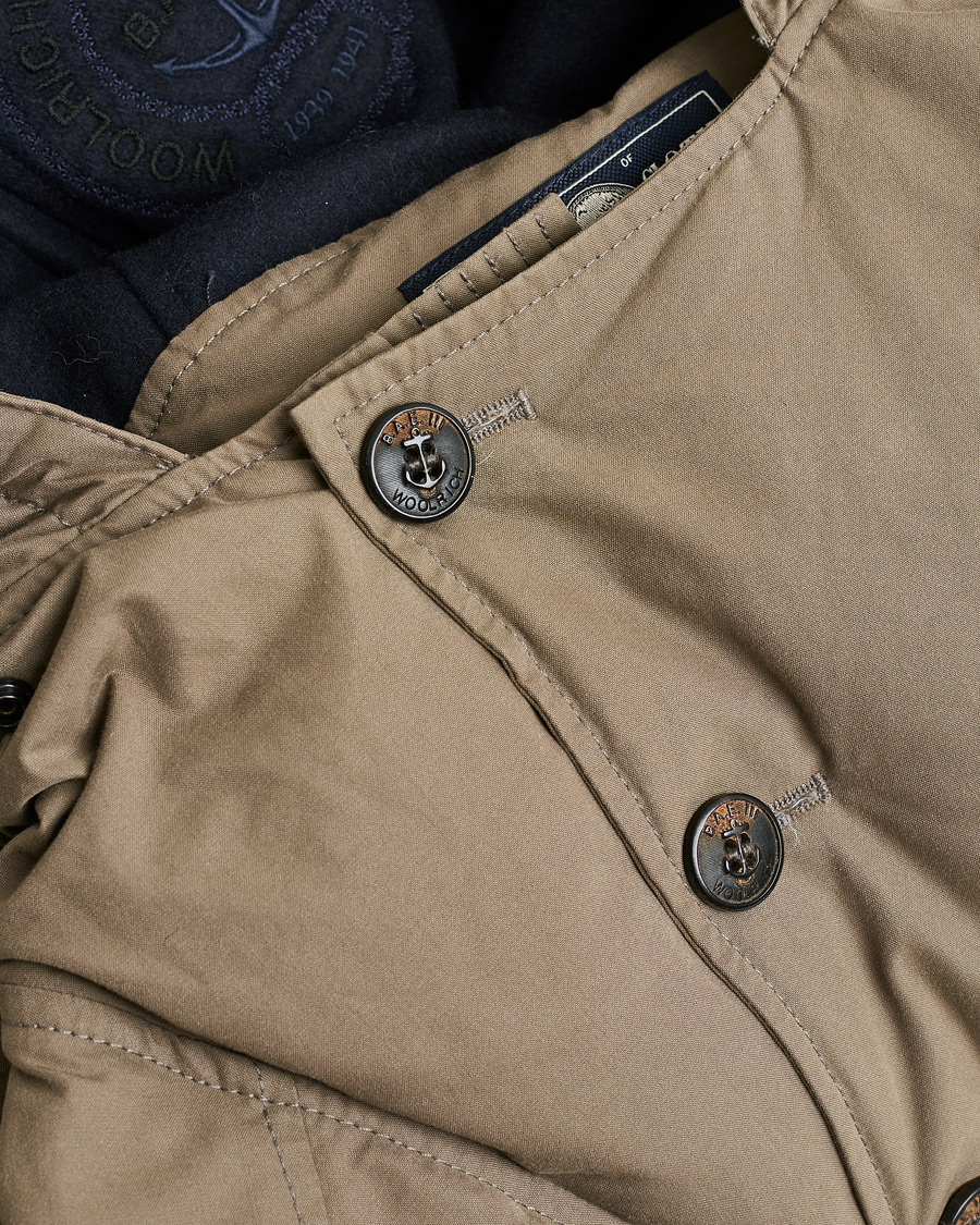 Mies | Pre-owned Takit | Pre-owned | Woolrich Byrd Cloth Anorak Taupe M