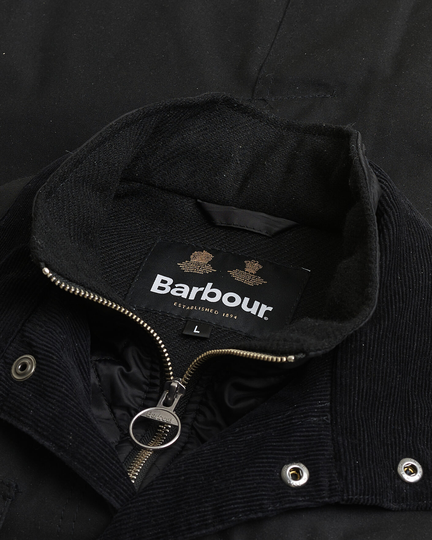 Mies | Pre-owned Takit | Pre-owned | Barbour Lifestyle Ogston Waxed Jacket Black L