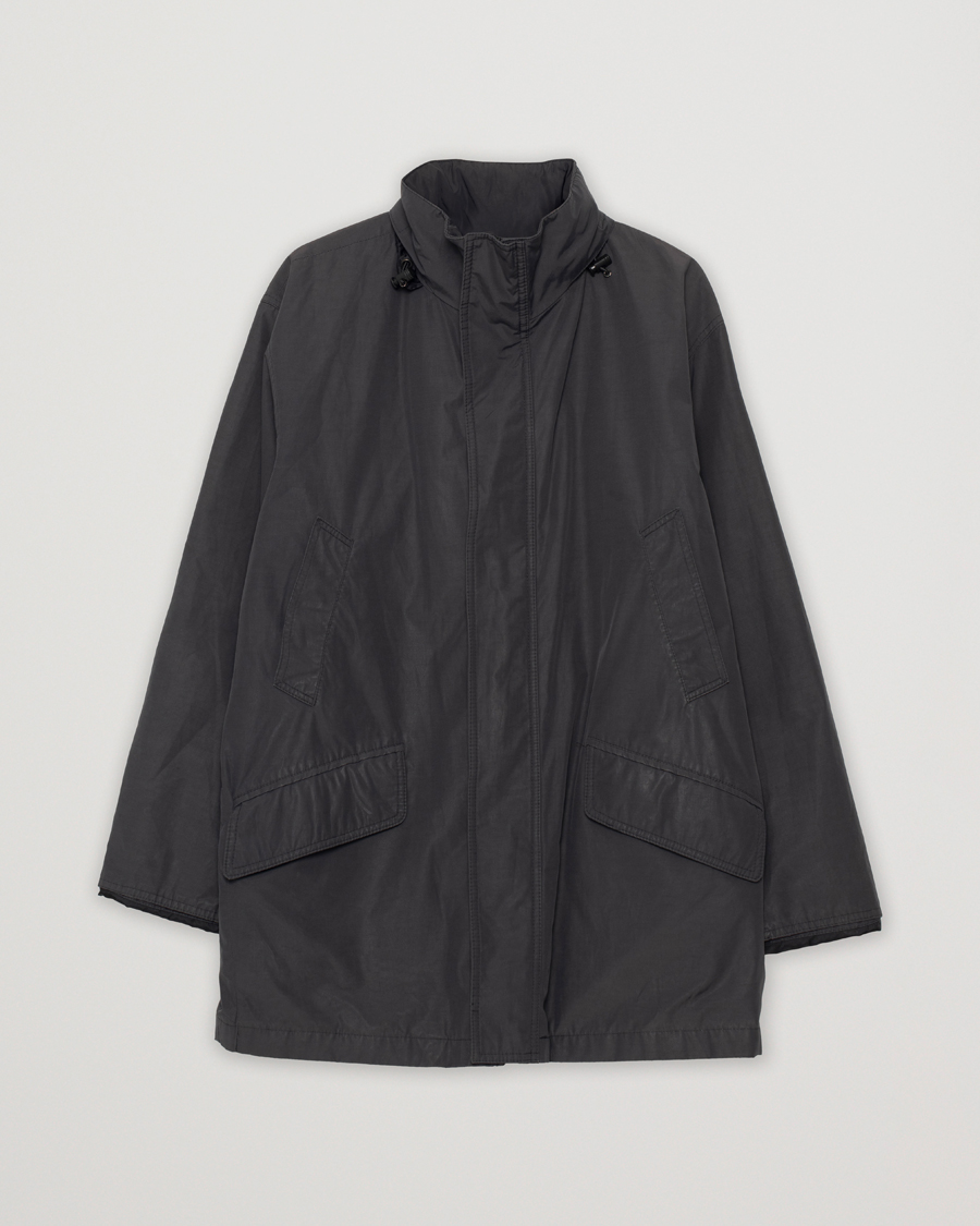 Mies | Takit | Pre-owned | Yves Saint Laurent Cotton/Nylon Coat Black 48