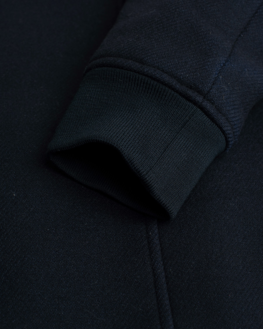 Mies | Takit | Pre-owned | A.P.C. Ben Shearling Bomber Jacket Dark Navy