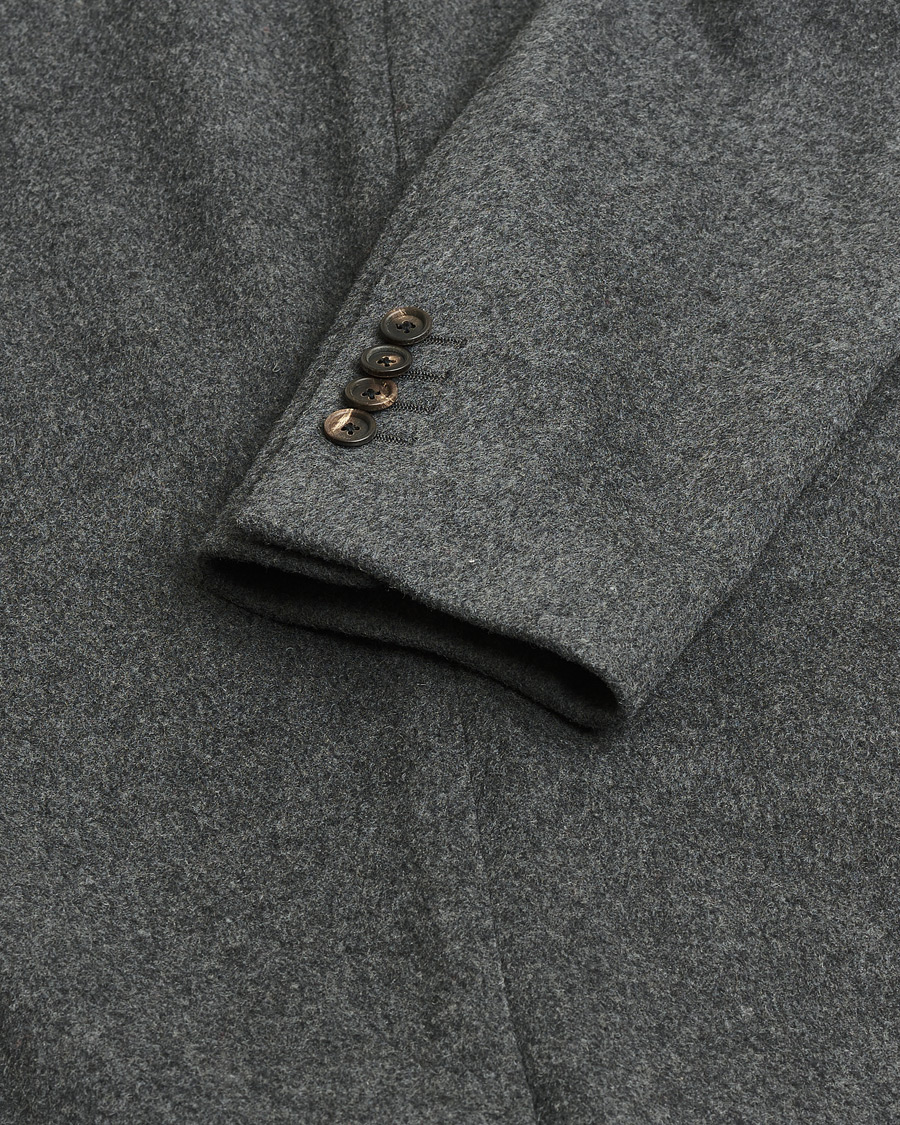 Mies | Pre-owned Takit | Pre-owned | Lardini Wool Coat Grey 56