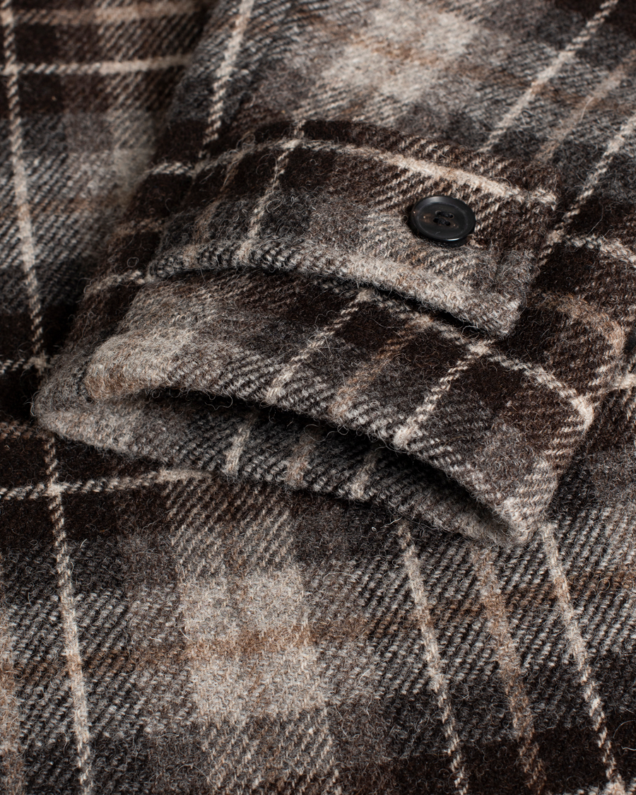 Mies | Gloverall De Bonne Facutre Wool Duffle Coat Black/Grey | Pre-owned | Gloverall De Bonne Facutre Wool Duffle Coat Black/Grey