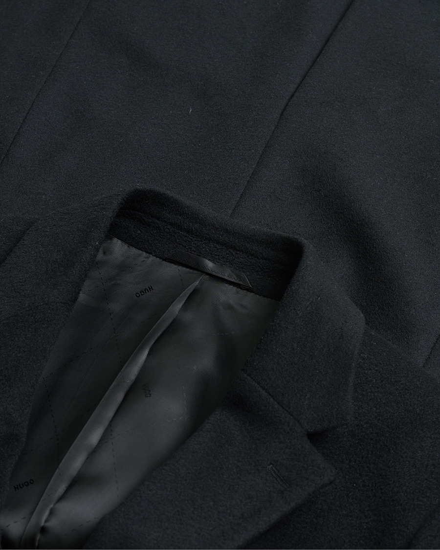 Mies | Pre-owned Takit | Pre-owned | HUGO Cashmere Coat Black 46