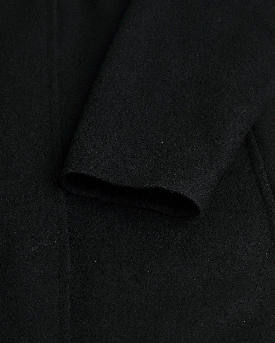 Mies | Gloverall Churchill Reefer Peacoat Black | Pre-owned | Gloverall Churchill Reefer Peacoat Black