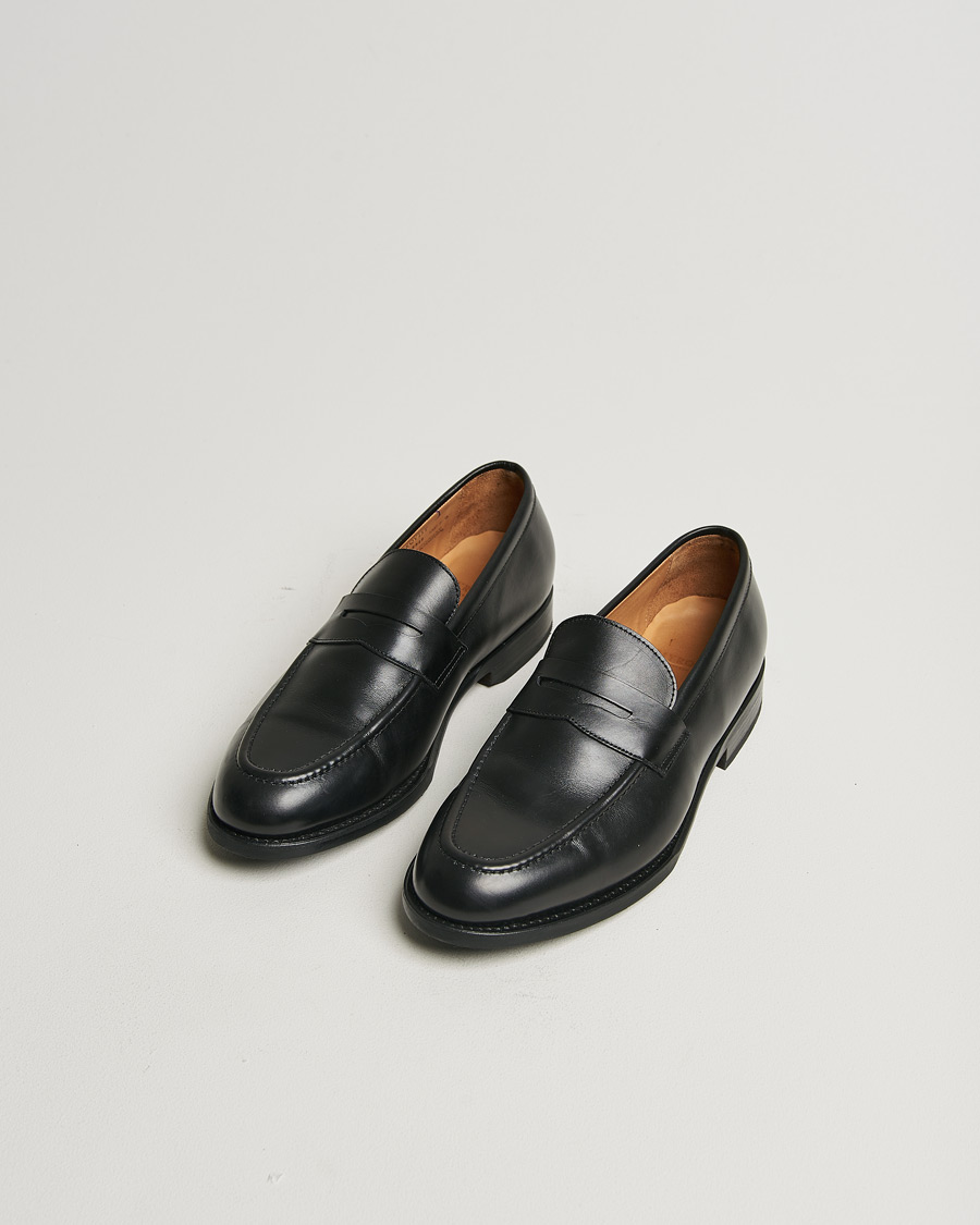 Mies | Myrqvist Stenhammar Loafer Black Calf | Pre-owned | Myrqvist Stenhammar Loafer Black Calf