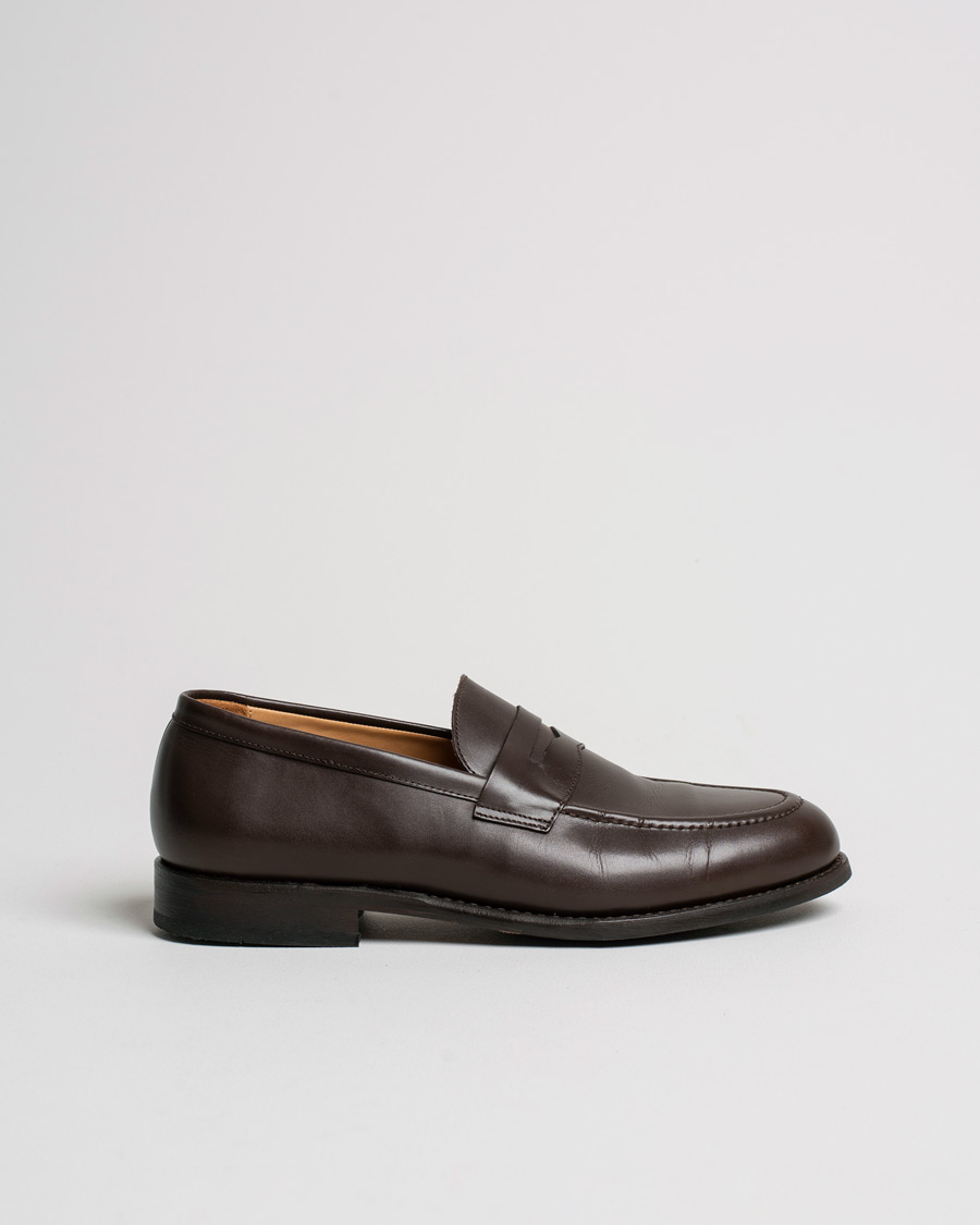 Mies | Myrqvist Stenhammar Loafer Dark Brown Calf | Pre-owned | Myrqvist Stenhammar Loafer Dark Brown Calf