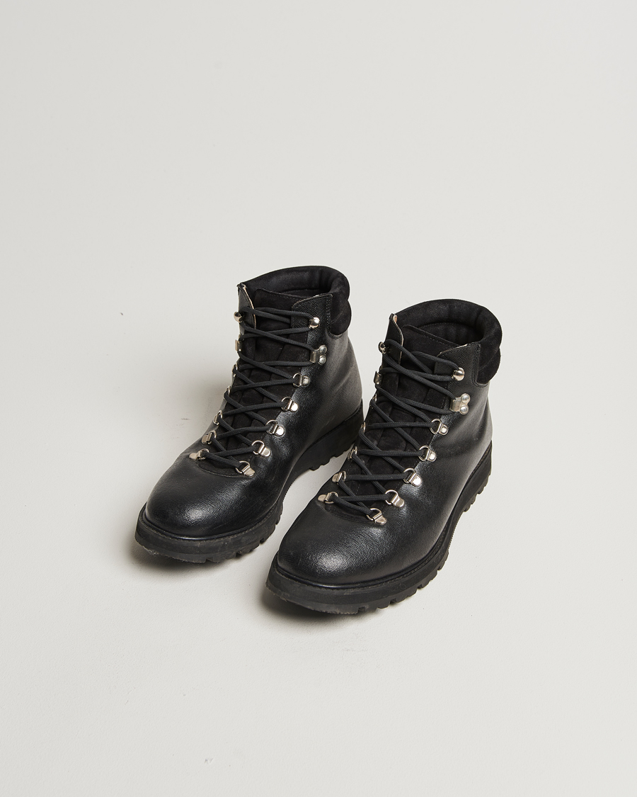 Mies | Myrqvist Duved II Laced Boot Black Grain Calf UK9 - EU43 | Pre-owned | Myrqvist Duved II Laced Boot Black Grain Calf UK9 - EU43
