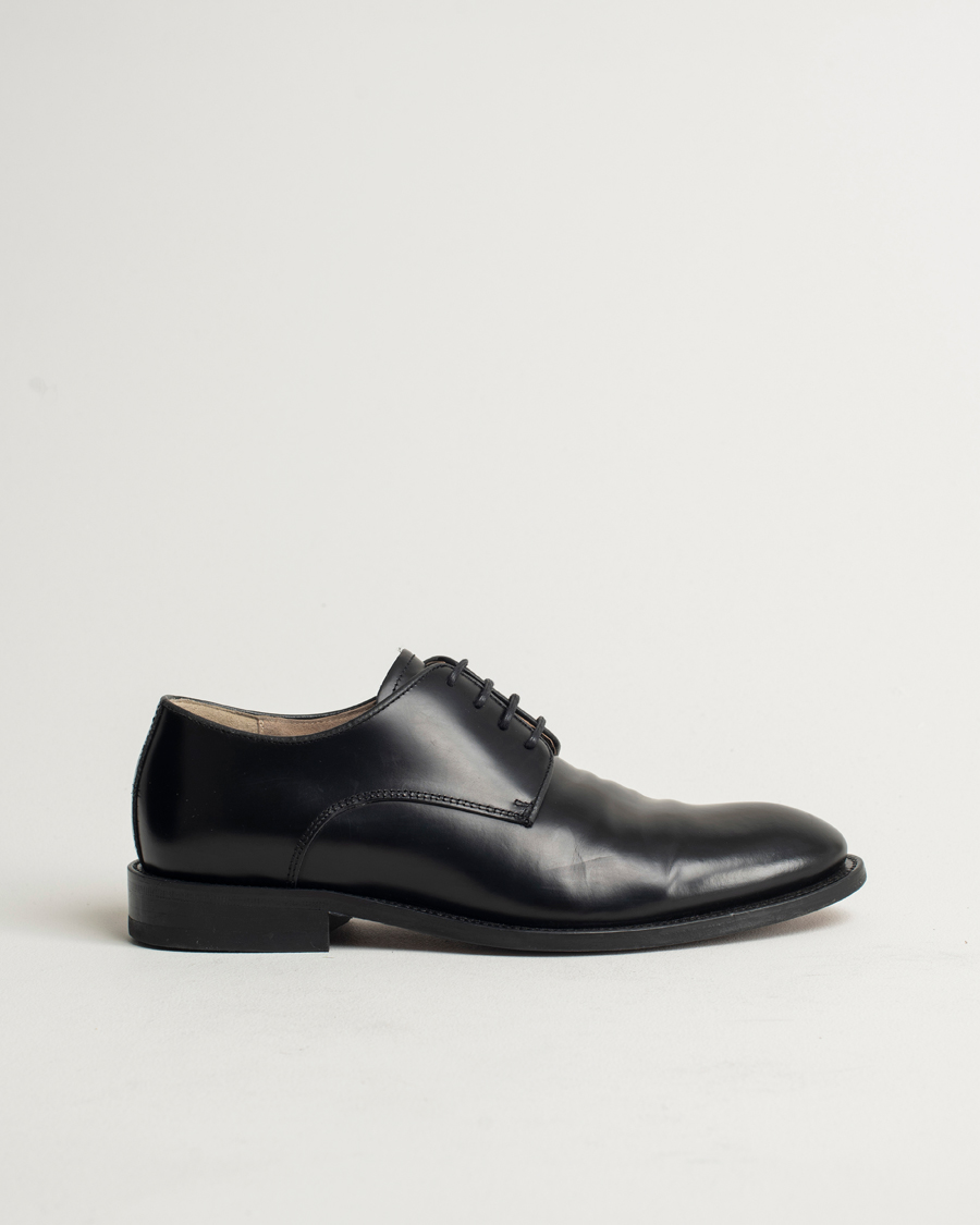Mies | Filippa K Derby Shoes Black Calf 41 | Pre-owned | Filippa K Derby Shoes Black Calf 41