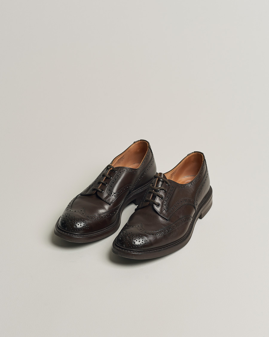 Mies | Tricker's Bourton Country Brogues Espresso Calf | Pre-owned | Tricker's Bourton Country Brogues Espresso Calf