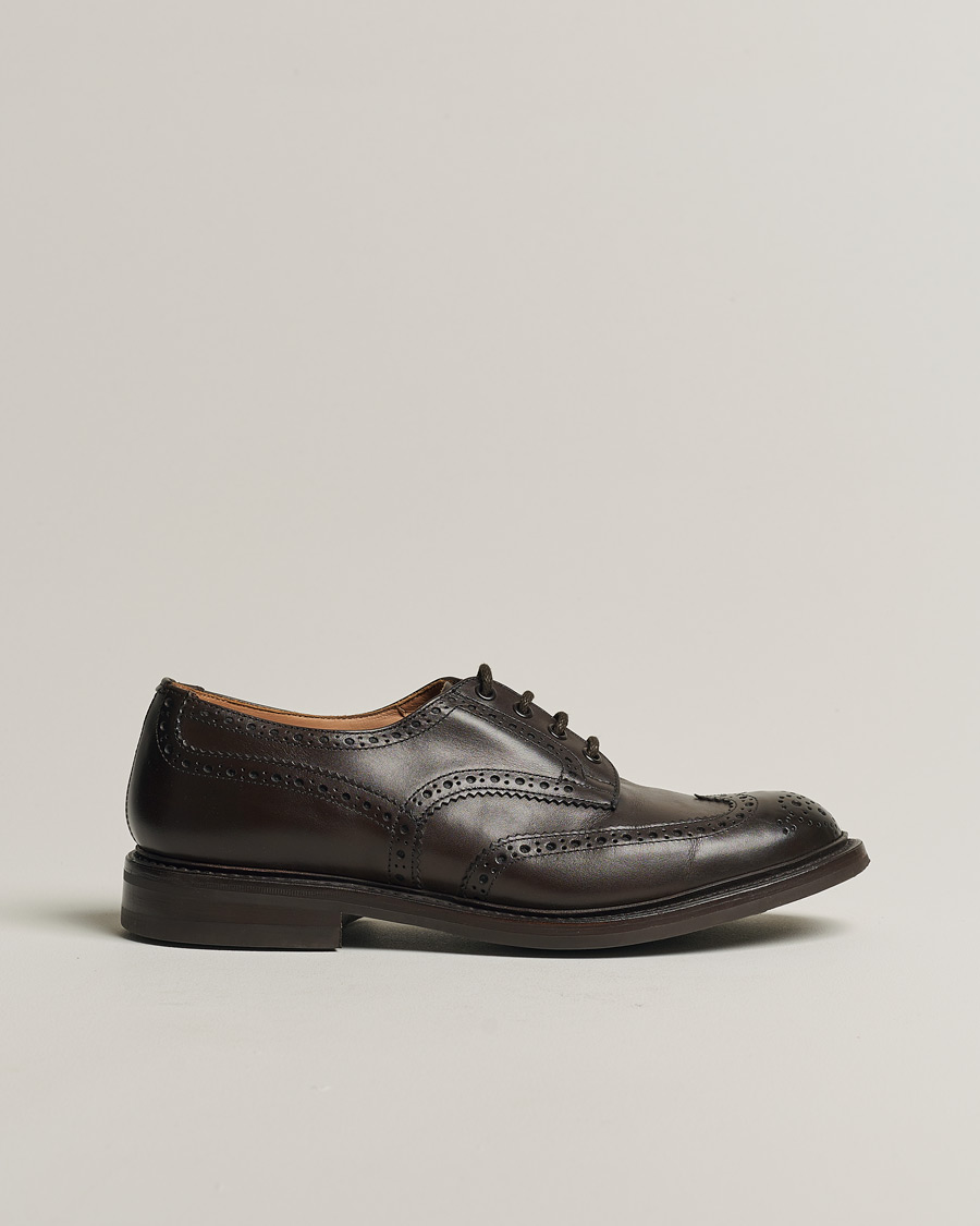 Mies | Tricker's Bourton Country Brogues Espresso Calf | Pre-owned | Tricker's Bourton Country Brogues Espresso Calf
