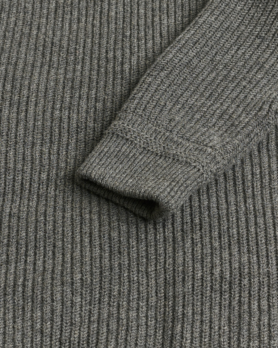 Mies | Pre-owned Takit | Pre-owned | Polo Ralph Lauren Cashmere Blend Hybrid Full-Zip Dark Grey M