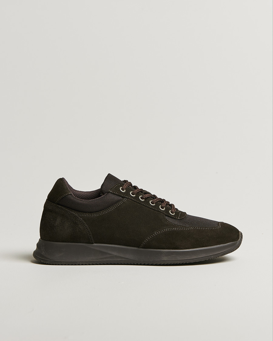 Mies | Myrqvist Stensund Running Sneaker Brown Suede | Pre-owned | Myrqvist Stensund Running Sneaker Brown Suede