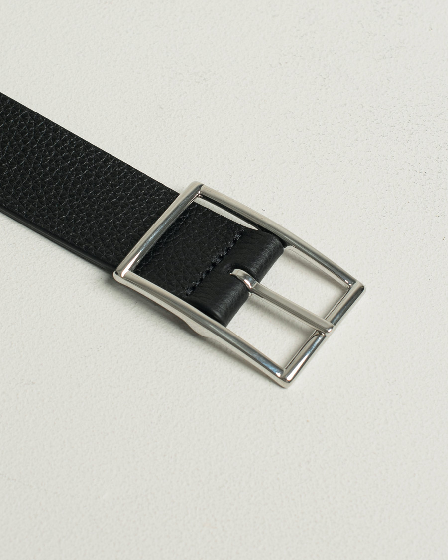 Mies | Anderson's Reversible Grained Leather Belt 3 cm Black/Brown | Pre-owned | Anderson's Reversible Grained Leather Belt 3 cm Black/Brown
