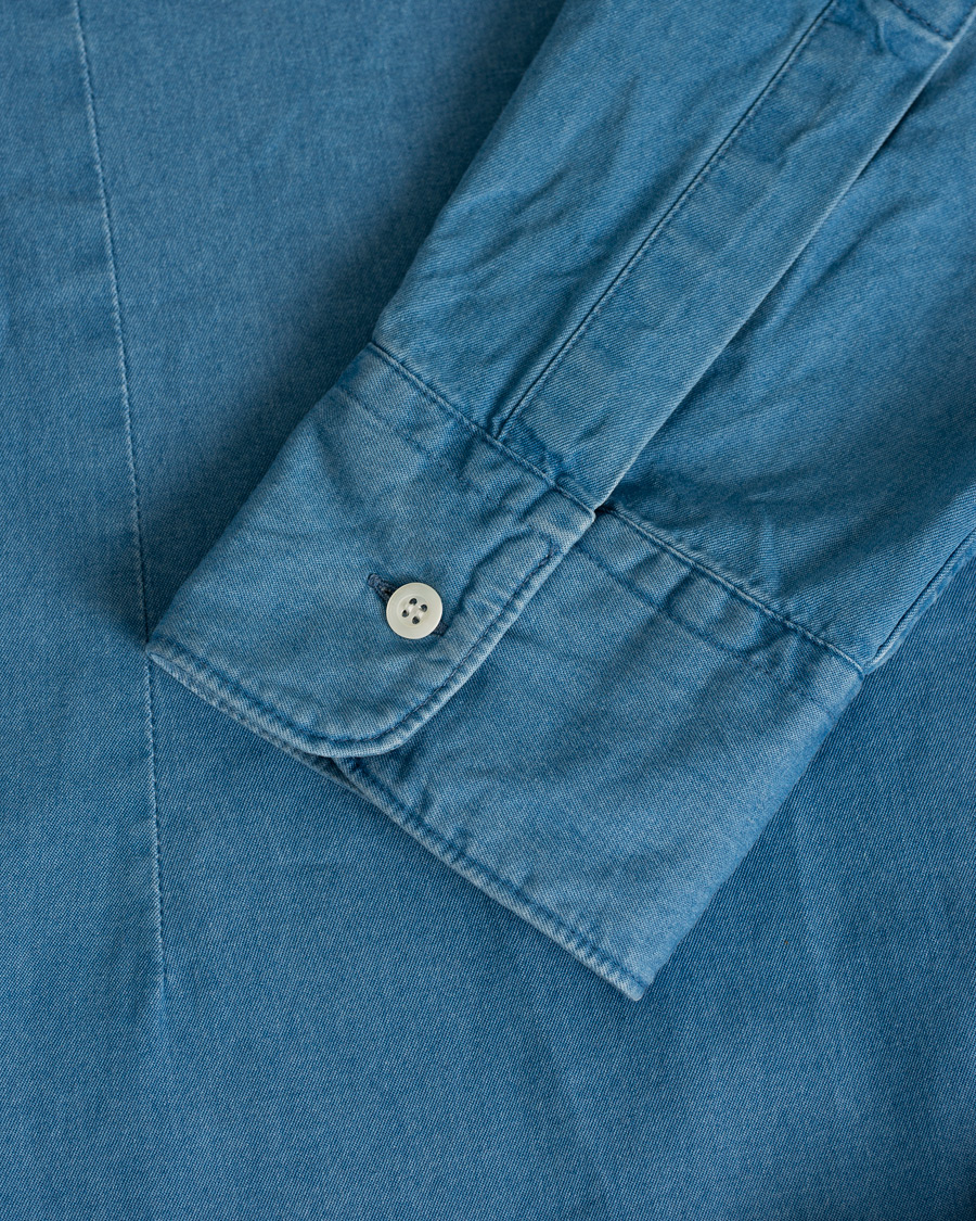 Mies | Kauluspaidat | Pre-owned | Aspesi Casual Denim Shirt Indigo 42 - L